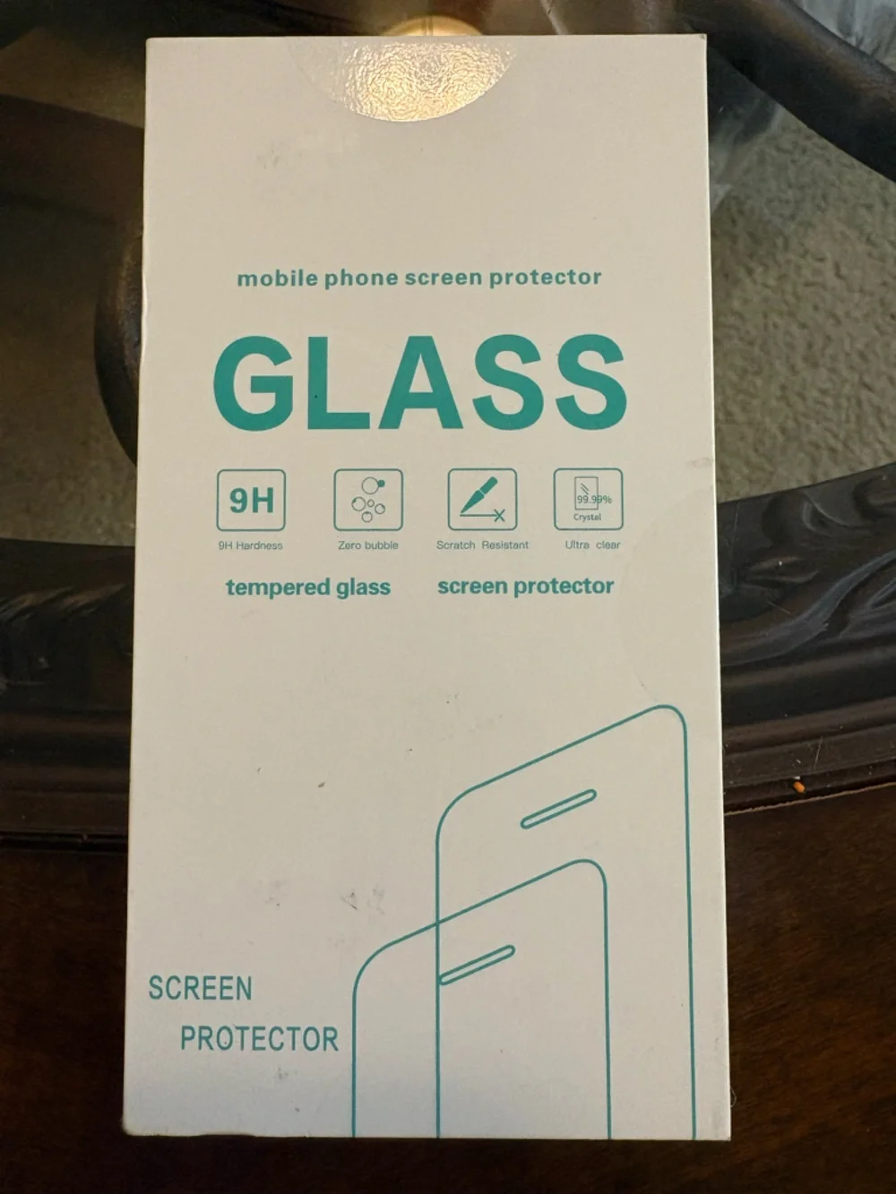 iPhone 14Pro Max Tempered Glass Screen Protector kit